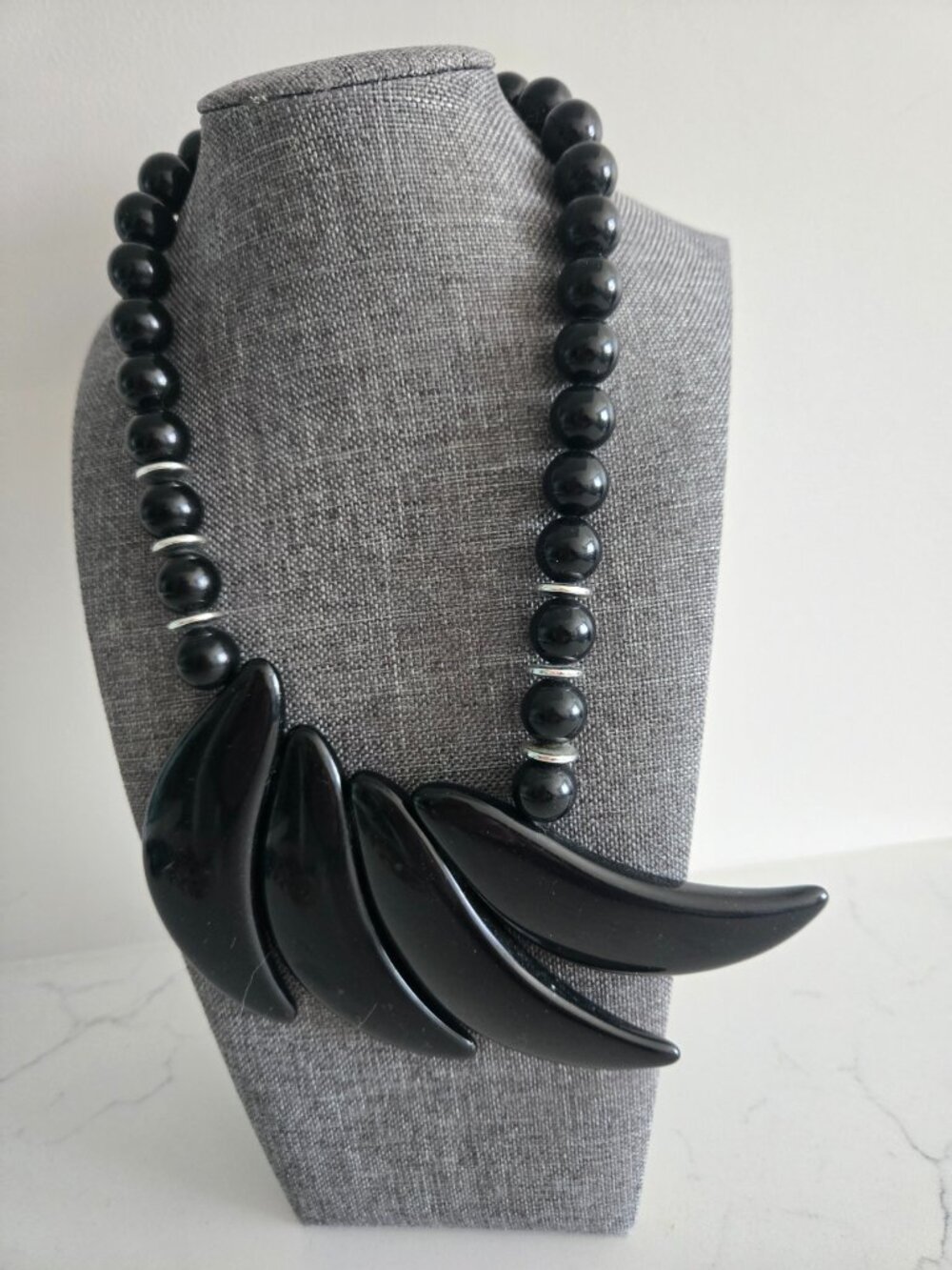 Vintage 1980's Statement Choker Necklace